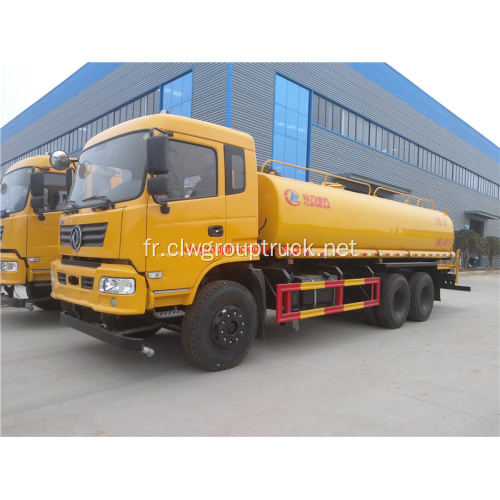 4x2 Dongfeng camion citerne prix de l&#39;eau 14650L